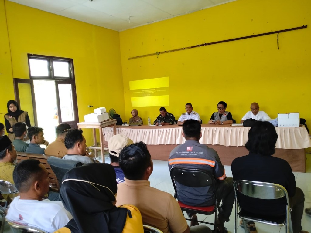 RAPAT KORDINASI DENGAN PERANGKAT DESA DAN MUSPIKA
